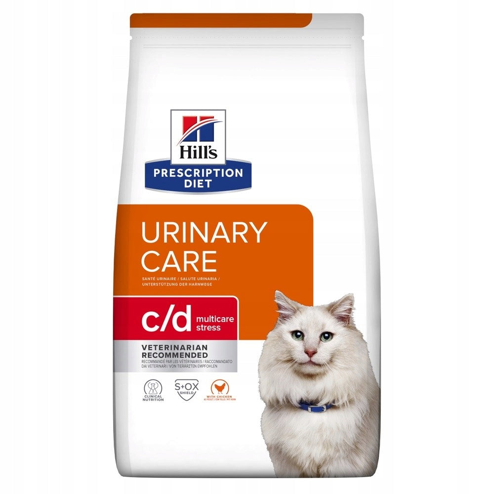 Hill's Prescription Diet c/d Feline Urinary Stress sucha karma dla kota 1,5 kg – kurczak