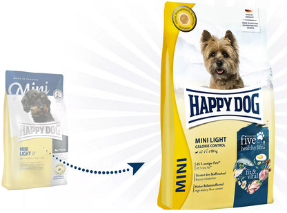 Happy Dog Mini Light Low Fat 4 kg – sucha karma dla psów małych ras z nadwagą
