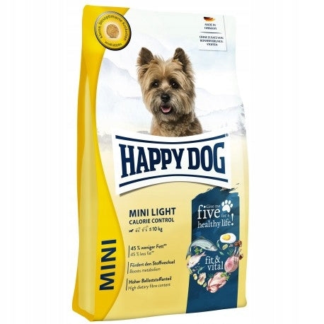 Happy Dog Mini Light Low Fat 4 kg – sucha karma dla psów małych ras z nadwagą