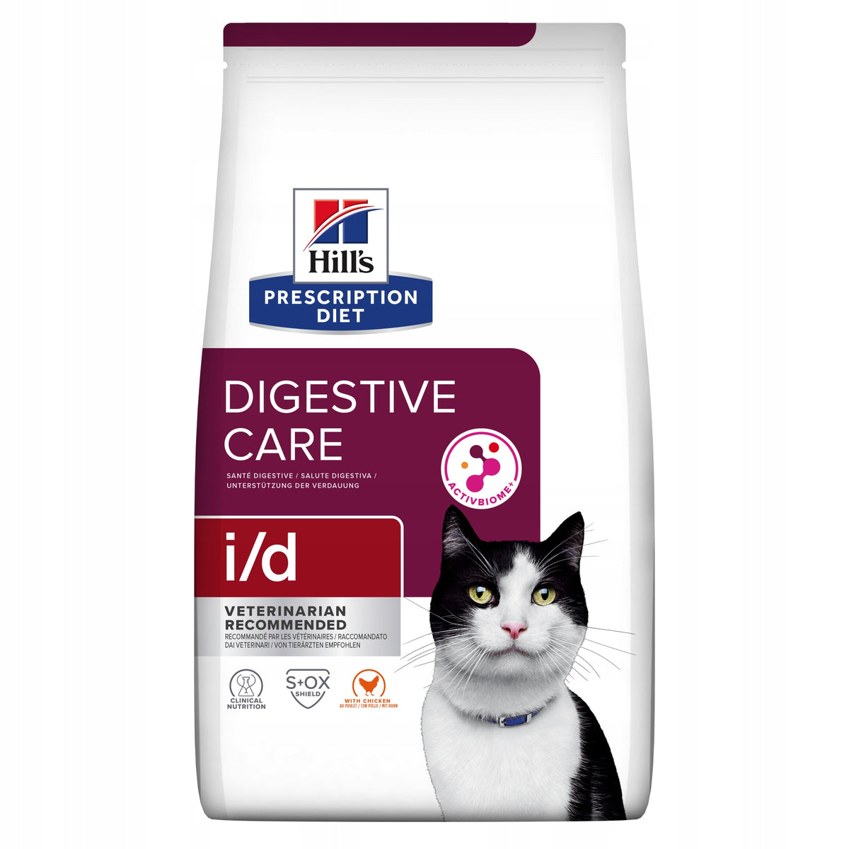 Hill's Prescription Diet i/d sucha karma dla kota 1,5 kg – wsparcie trawienia, kurczak