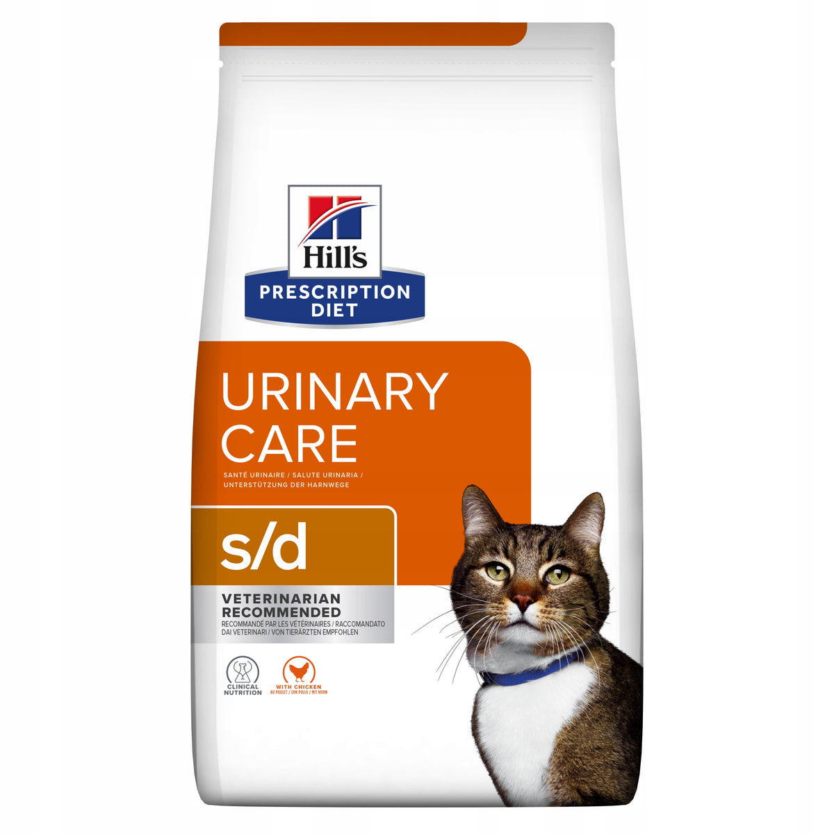 Hill's Prescription Diet s/d Urinary Care sucha karma dla kota 3 kg – kurczak