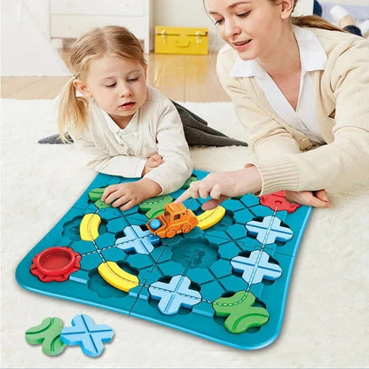 Puzzle Drogowe Montessori