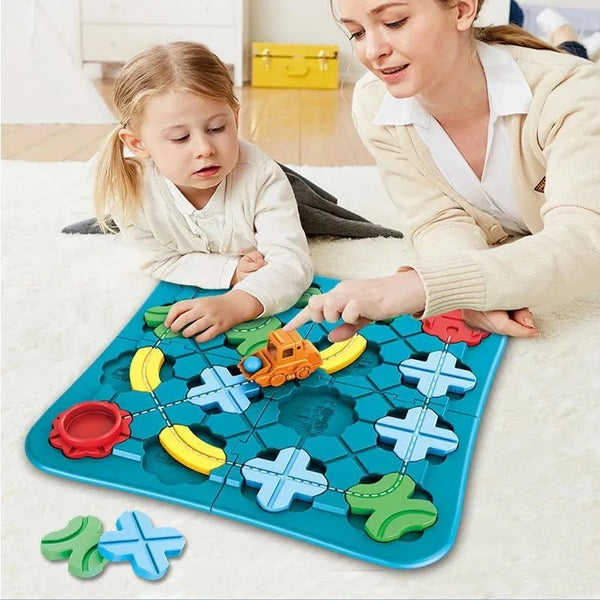 Puzzle Drogowe Montessori