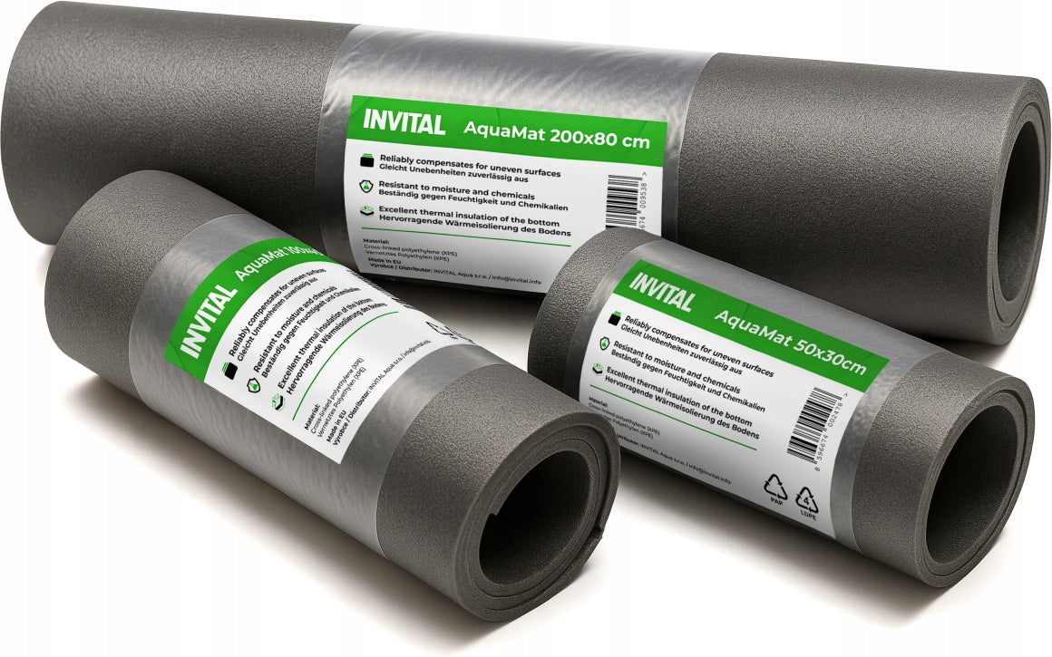 Invital AquaMat mata pod akwarium 100x40 cm z polietylenu XPE – ochronna podkładka 7 mm