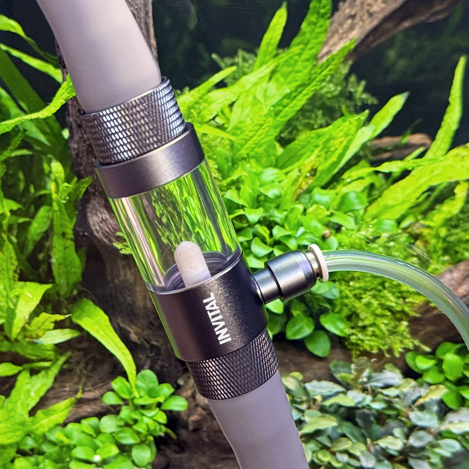 Invital zewnętrzny atomizer CO2 do akwarium 12/16 mm z ceramiczną membraną – Atomizer Pro