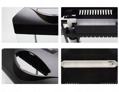 Invital EasyTank PRO zestaw akwariowy 49 l z filtrem i oświetleniem LED – białe