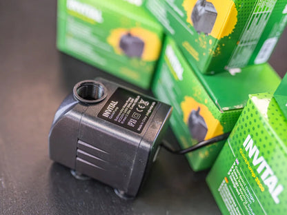 Invital QuickPump 2000 pompa tłocząca 2000 l/h z regulacją przepływu – 35 W