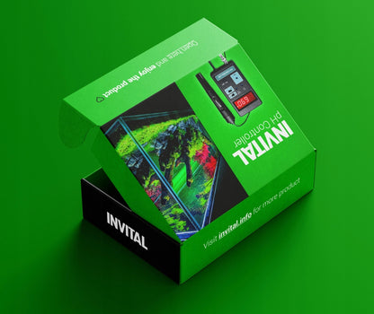 Invital regulator pH do akwarium z sondą – cyfrowy komputer pH do sterowania CO2