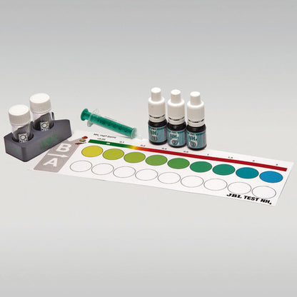 JBL Test NH4 kropelkowy do akwarium – test amonu 0,25-6 mg/l, woda słodka i morska
