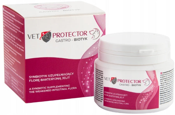 JM SANTE VET PROTECTOR Gastro-Biotyk probiotyk dla psa i kota na jelita – proszek 60 g