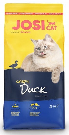 JosiCat Crispy Duck sucha karma dla kota z kaczką 10 kg – bezzbożowa, dla dorosłych