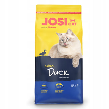 JosiCat Crispy Duck sucha karma dla kota z kaczką 10 kg – bezzbożowa, dla dorosłych