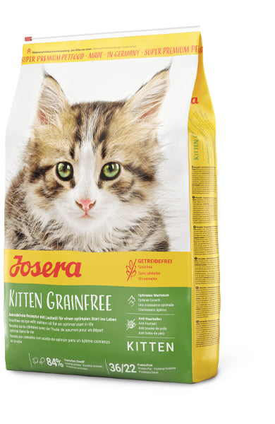 Josera Kitten Grainfree karma sucha dla kociąt bez zbóż 10 kg – kurczak, dla kotek w ciąży