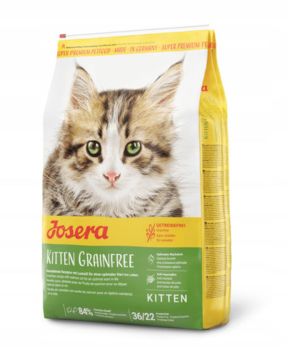 Josera Kitten Grainfree karma sucha dla kociąt bez zbóż 10 kg – kurczak, dla kotek w ciąży