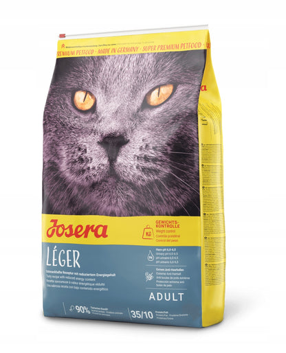 Josera Leger sucha karma dla kota z nadwagą i kastrata 10 kg – dorosłe, kurczak