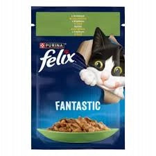 Felix Fantastic mokra karma dla kota z królikiem w galarecie 26 x 85 g – saszetki