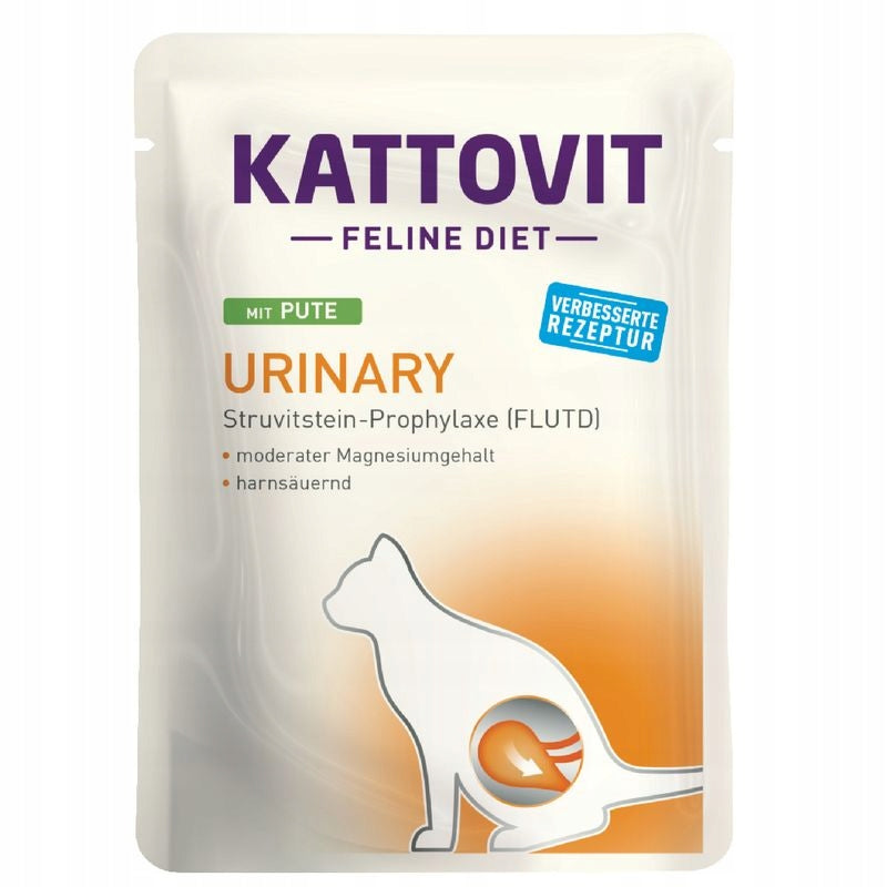 Kattovit Feline Diet Urinary mokra karma dla kota 12 x 85 g – mix smaków