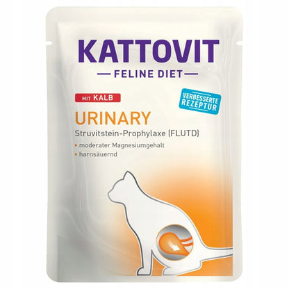Kattovit Feline Diet Urinary mokra karma dla kota 12 x 85 g – mix smaków