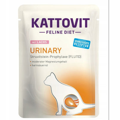 Kattovit Feline Diet Urinary mokra karma dla kota 12 x 85 g – mix smaków