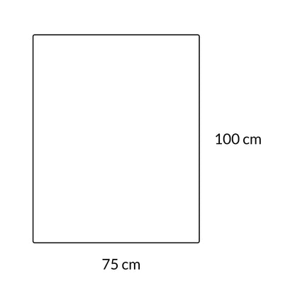 Dogguru Koc dla psa i kota 100 x 75 cm dwustronny, futerko i sherpa, rozmiar M – beżowy