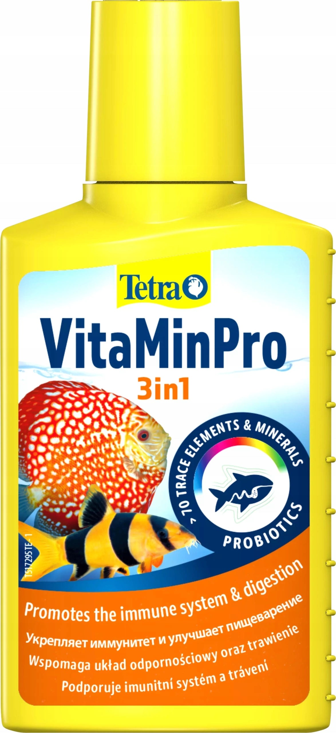 Tetra VitaMinPro 3in1 witaminy i probiotyki do akwarium 100 ml – minerały, płyn