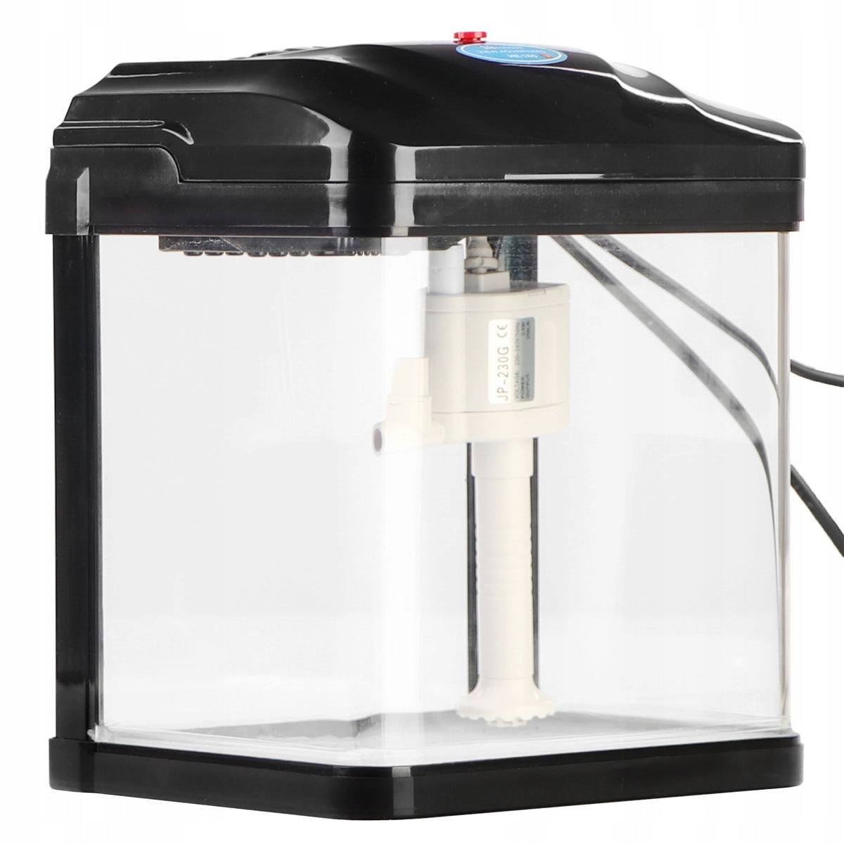 SunSun Pika-Pika AquaKids akwarium 3 l dla dziecka z filtrem i oświetleniem LED – czarne