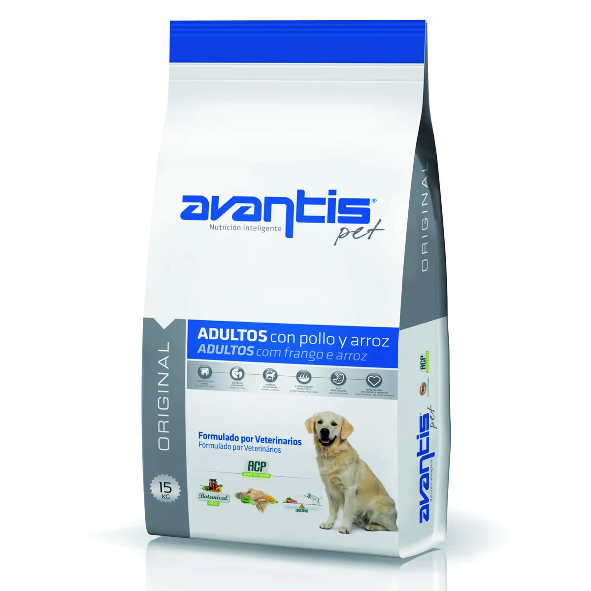 Avantis Pet Original sucha karma dla psa 15 kg – 40% mięsa, dorosłe psy ras średnich
