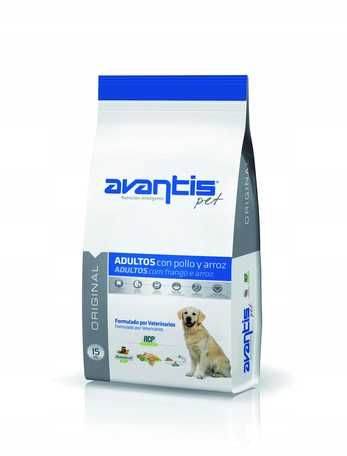 Avantis Pet Original sucha karma dla psa 15 kg – 40% mięsa, dorosłe psy ras średnich