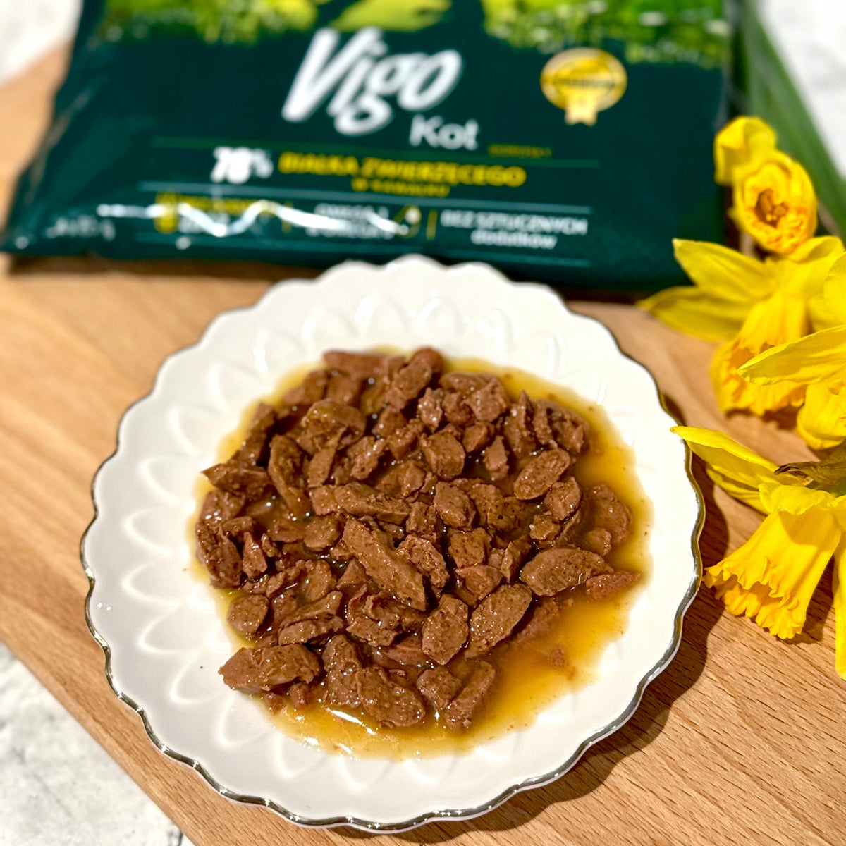 Vigo Karma mokra dla kota w saszetkach 36x85 g, bezzbożowa, w sosie – mix smaków