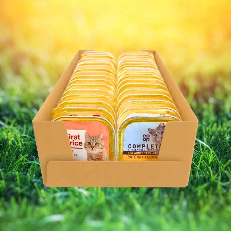 Oasy Mokra karma dla kota w pasztecie 34 tacki 85 g i 100 g – mix smaków, koty dorosłe