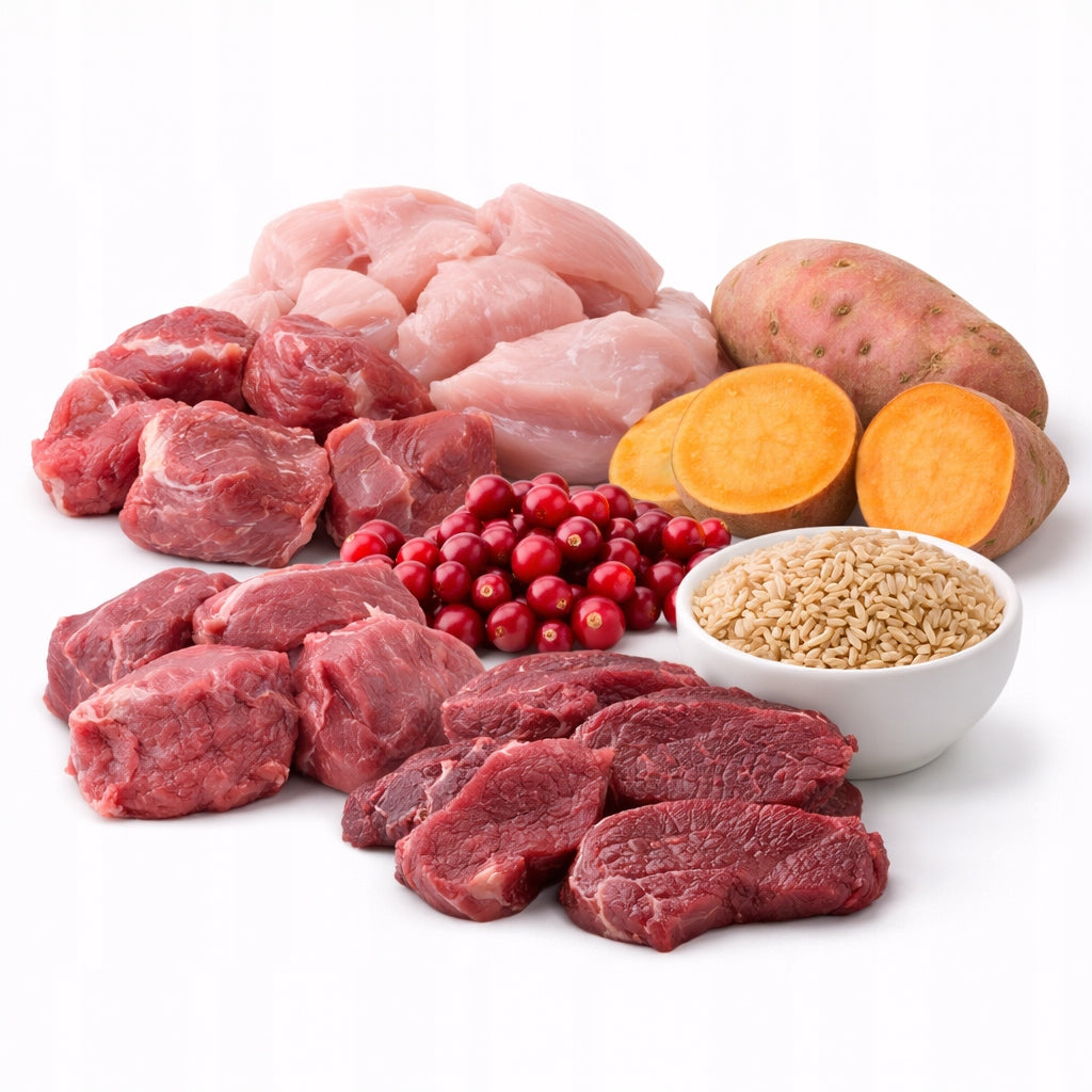 Grandorf Karma sucha dla kota sterylizowanego 2 kg bez zbóż, 4 mięsa z probiotykiem
