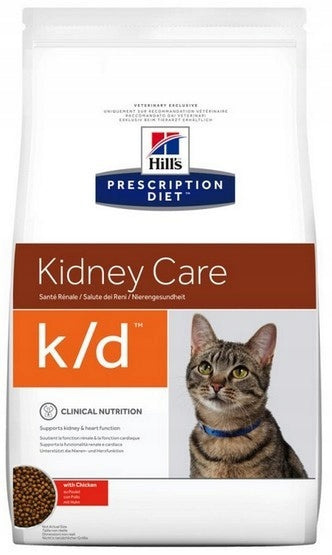 Hill's Prescription Diet k/d Kidney Care sucha karma dla kota na nerki 1,5 kg – kurczak