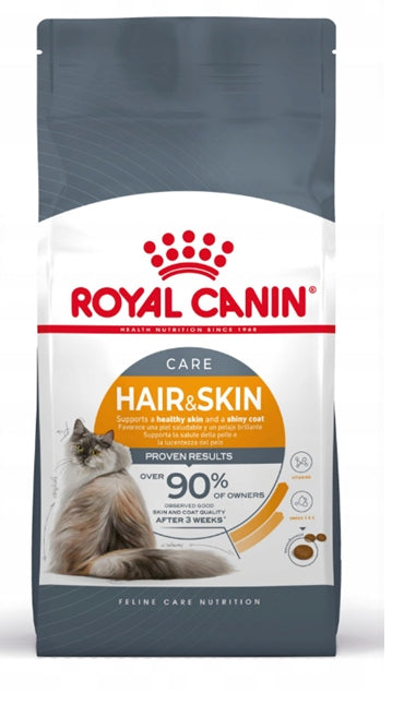 Royal Canin Hair & Skin Care sucha karma dla kota 2 kg – na zdrową skórę i sierść, drób