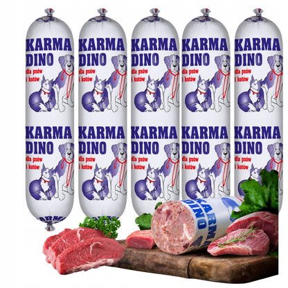 AZOR Baton DINO karma mokra dla psa 1 kg – wieprzowina, dla wszystkich ras i wieku