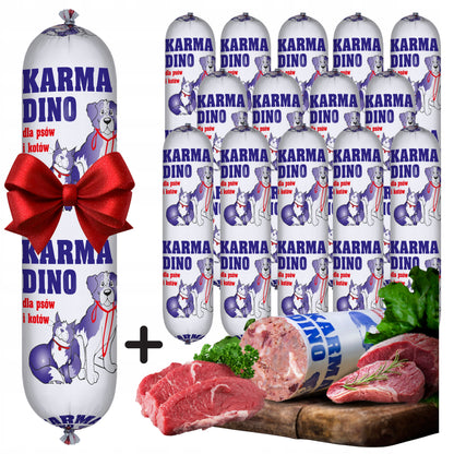 AZOR Baton DINO karma mokra dla psa 1 kg – wieprzowina, dla wszystkich ras i wieku