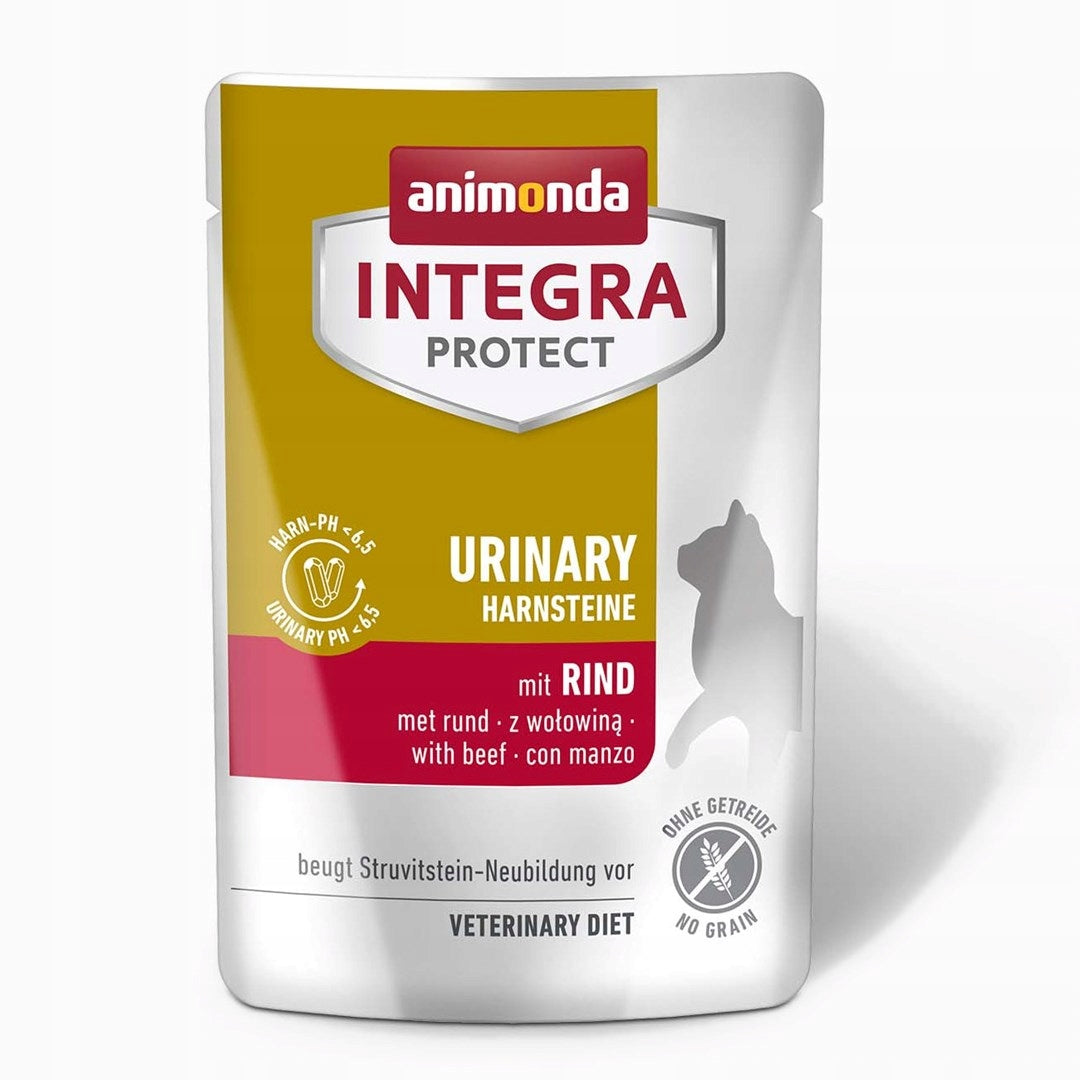 Animonda Integra Protect Urinary mokra karma dla kota 24 x 85 g – bezzbożowa, mix smaków