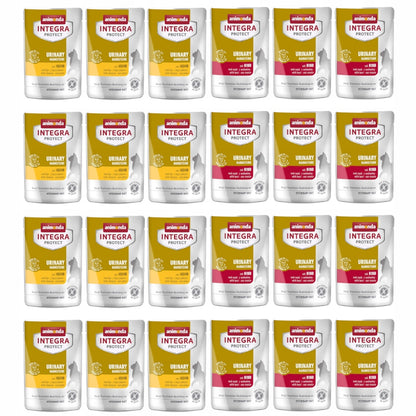 Animonda Integra Protect Urinary mokra karma dla kota 24 x 85 g – bezzbożowa, mix smaków