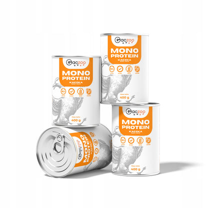 Gaczoo Mono Protein karma mokra dla psa z kaczką 6 x 400 g – monobiałkowa, hipoalergiczna