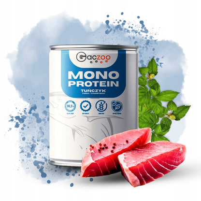 Gaczoo Mono Protein karma mokra dla psa hipoalergiczna 4 x 400 g – bez zbóż, mix smaków