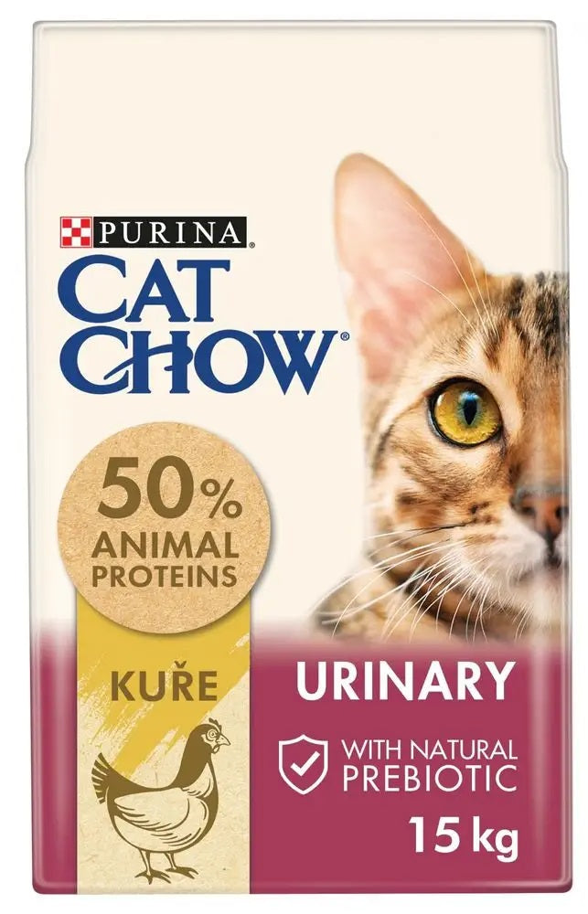 Purina Cat Chow Urinary Tract Health sucha karma dla kota 15 kg z kurczakiem – dla dorosłych