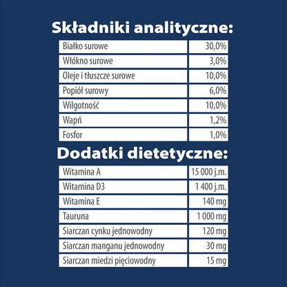 TEO Karma sucha dla kota dorosłego 15 kg z drobiem i tauryną – pełnoporcjowa, smak drób