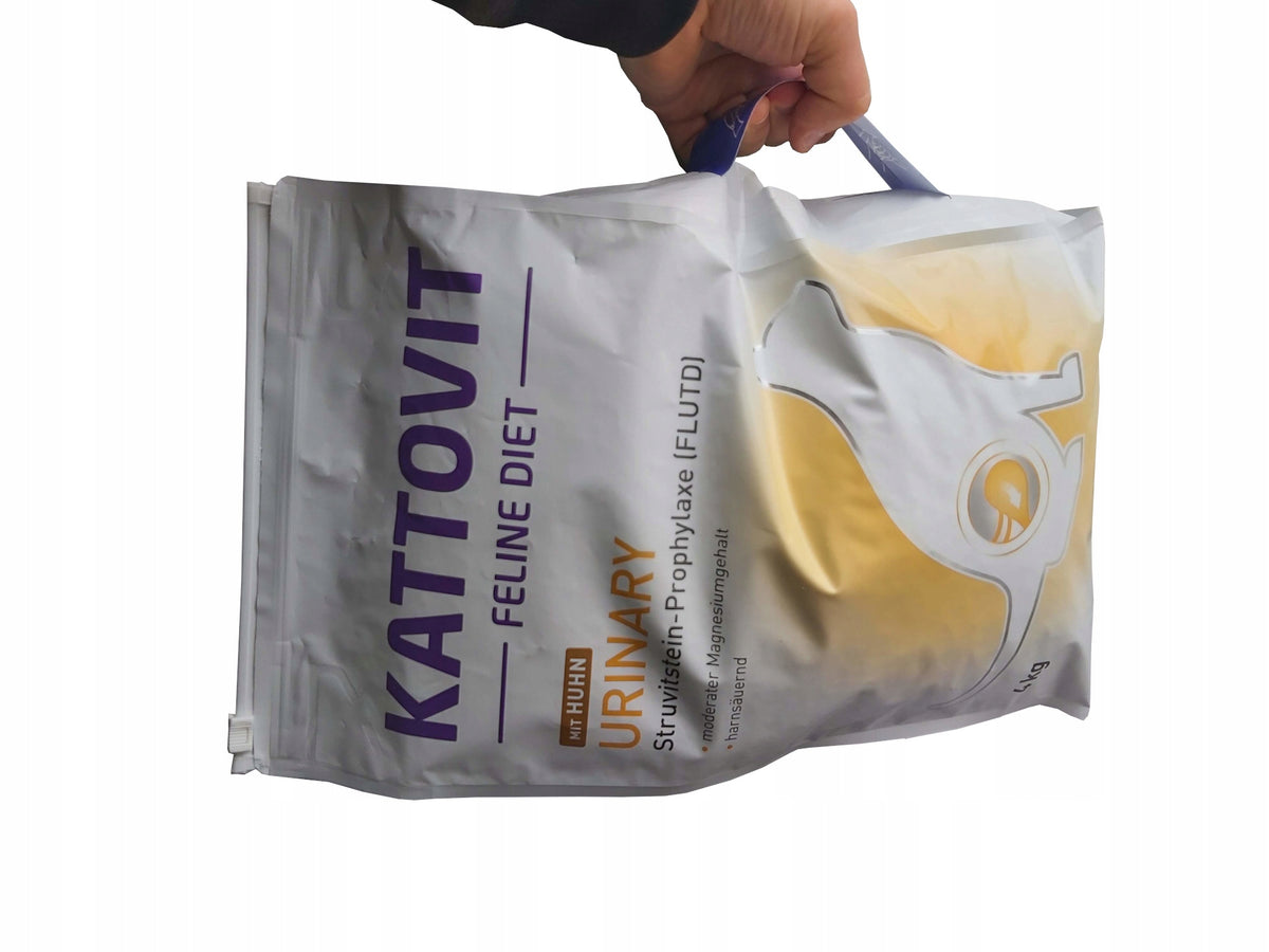 Kattovit Urinary sucha karma dla kota 4 kg z kurczakiem – na drogi moczowe, dorosłe