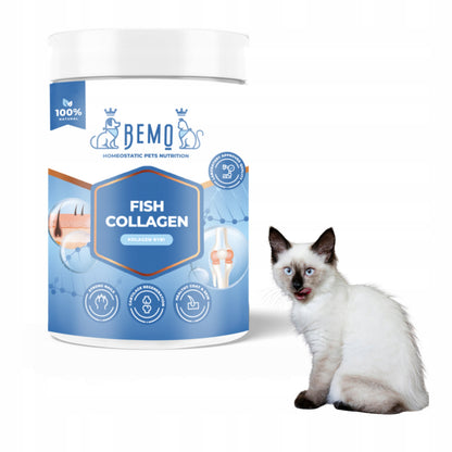 Bemo Fish Collagen kolagen dla psa 130 g – hydrolizowany kolagen rybi w proszku