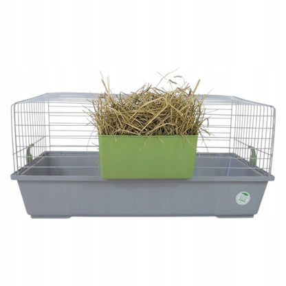 Voltrega Kawia 80 klatka dla świnki morskiej 78x46x35,5 cm z paśnikiem i głęboką kuwetą