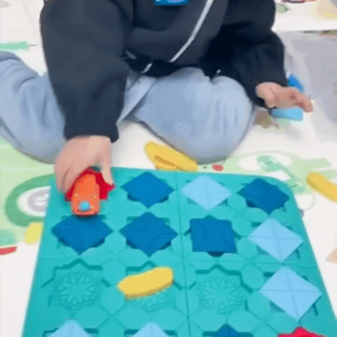 Puzzle Drogowe Montessori