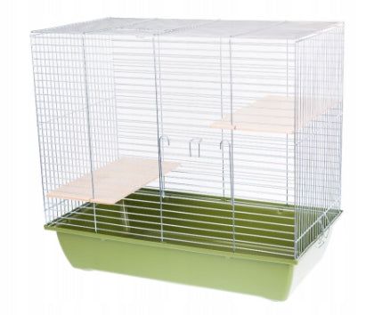 Inter-Zoo Kuweta do klatki 70 x 40 x 12,5 cm – plastikowe dno dla królika i gryzoni