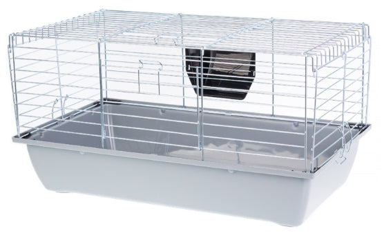 Inter-Zoo Kuweta do klatki 70 x 40 x 12,5 cm – plastikowe dno dla królika i gryzoni