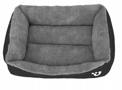 DKM Legowisko dla psa i kota S 43 x 30 cm dwustronne, wodoodporne Oxford – wielokolorowe