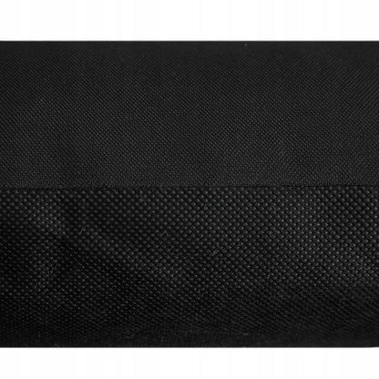 Doggy Puffy legowisko dla dużego psa XXL 114x84 cm wodoodporne z materacem – czarne w łapki