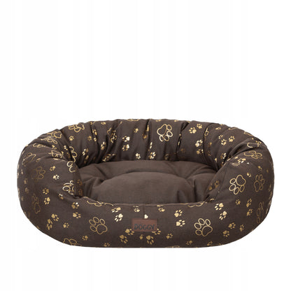 Doggy Legowisko dla dużego psa XXL 114x94 cm wodoodporne, z wyjmowanym materacem – brązowe